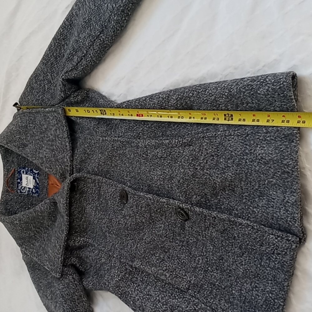 Twik by Simmons Wool Blend Peacoat - Picture 6 of 9